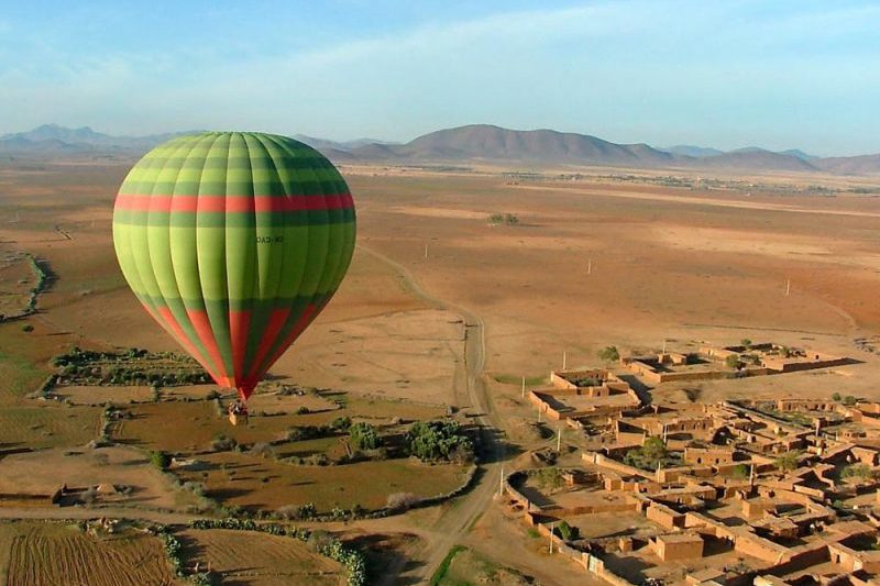 Hot Air Balloon To Explore Marrakech Desert And Atlas Mountains